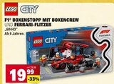 F1 Boxenstopp mit Boxencrew und Ferrari-Flitzer Angebote von LEGO bei Marktkauf Reutlingen für 19,99 €