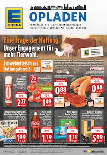 Aktueller EDEKA Prospekt für Leverkusen mit  Seiten