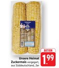 Aktuelle Mais Angebote bei EDEKA in Frankfurt (Main) Aktuelles Zuckermais vorgegart Angebot bei EDEKA in Frankfurt (Main) ab 1,99 €