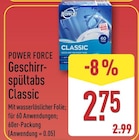 Geschirrspültabs Classic von Power Force im aktuellen ALDI Nord Prospekt