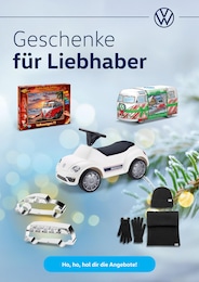 Volkswagen Prospekt "Geschenke für Liebhaber" für Barsinghausen, 1 Seite, 01.12.2023 - 31.12.2023 Volkswagen Prospekt "Geschenke für Liebhaber" für Barsinghausen, 1 Seite, 01.12.2023 - 31.12.2023