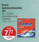 Spülmaschinentabs XXL von Somat im aktuellen V-Markt Prospekt