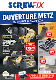 Prospectus Screwfix à Metz, "OUVERTURE METZ", 3 pages, 04/02/2026 - 02/03/2026