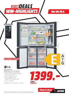 Kühlschrank im MediaMarkt Saturn Prospekt "LET’S GO! DEALS" mit 24 Seiten (Heilbronn)