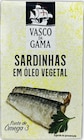 Sardines à l'huile d'olive - VASCO DE GAMA - Intermarché Hyper à Boulogne-Billancourt Sardines à l'huile d'olive - VASCO DE GAMA en promo chez Intermarché Hyper Boulogne-Billancourt à 1,89 €