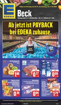 EDEKA Prospekt Wir lieben Lebensmittel! mit  Seiten in Leinach und Umgebung