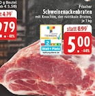 Frischer Schweinenackenbraten bei EDEKA im Telgte Prospekt für 2,79 €