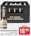 Trinkgut - Ulrichsbier Angebot im Prospekt Ulrichsbier bei Trinkgut im Prospekt "" für 18,99 €