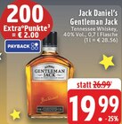 Aktuelle Jack Daniels Angebote bei EDEKA in Schwerte (Hansestadt an der Ruhr) Aktuelles Gentleman Jack Angebot bei EDEKA in Schwerte (Hansestadt an der Ruhr) ab 19,99 €