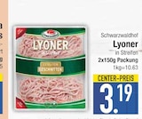 Lyoner im EDEKA Prospekt Lyoner von Schwarzwaldhof im aktuellen EDEKA Prospekt für 3,19 €