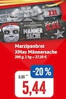 Aktuelles Marzipanbrot XMas Männersache Angebot bei Kaufhaus Stolz in Bremerhaven ab 5,44 €