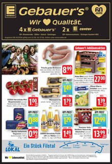 Bier im aktuellen E center Prospekt (Schwäbisch Gmünd) Bier im E center Prospekt "Aktuelle Angebote" mit 38 Seiten (Schwäbisch Gmünd)