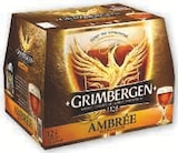 Bière ambrée 6,5° - GRIMBERGEN - U Express à Saumur Bière ambrée 6,5° - GRIMBERGEN en promo chez U Express Saumur à 7,61 €
