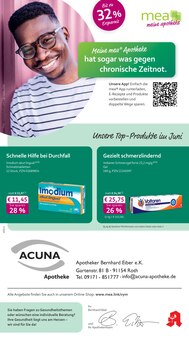 mea - meine apotheke Prospekt der KW 22 "Unsere Juni-Angebote" Aktueller mea - meine apotheke Prospekt "Unsere Juni-Angebote" Seite 1 von 4 Seiten