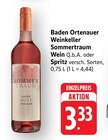 Sommertraum Wein Q.b.A. Angebote von Baden Ortenauer Weinkeller bei EDEKA Schwäbisch Hall für 3,33 €