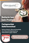 Fachgerechter Batteriewechsel bei GLOBUS im Markkleeberg Prospekt für 7,99 €