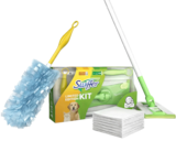 Balai 2 en 1 Dry et Duster avec 8 recharges - Swiffer à 8,99 € dans le catalogue Maxi Bazar