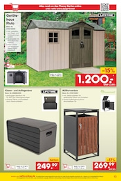 Gartenhaus Angebot im aktuellen Netto Marken-Discount Prospekt auf Seite 13