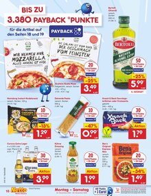 Pizza Angebot im Netto Marken-Discount Prospekt, gültig von 03.11.2025 bis 08.11.2025 Pizza Angebot im aktuellen Netto Marken-Discount Prospekt auf Seite 18
