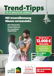 Baubedarf Konz Prospekt für Zerf mit 8} Seiten Baubedarf Konz Prospekt für Zerf: "Trend-Tipps für die energetische Sanierung", 8 Seiten, 17.10.2025 - 26.10.2025