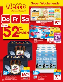 Katzenfutter im aktuellen Netto Marken-Discount Prospekt (Wuppertal) Katzenfutter im Netto Marken-Discount Prospekt "Aktuelle Angebote" mit 63 Seiten (Wuppertal)