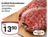 Rinderrollbraten im Angebot bei GLOBUS in Wolfenbüttel Rinderrollbraten Angebote von GLOBUS bei GLOBUS Wolfenbüttel für 13,90 €