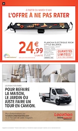 Prix et réduction Plancha Électrique dans le prospectus Intermarché en cours Offre Plancha Électrique dans le catalogue Intermarché du moment à la page 30