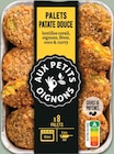 Palets patate douce curry aux petits oignons dans le catalogue Intermarché Hyper