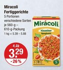 Fertiggerichte im V-Markt Prospekt Fertiggerichte von Miracoli im aktuellen V-Markt Prospekt für 3,29 €