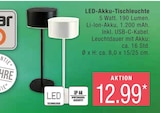 LED-Akku-Tischleuchte  im aktuellen Marktkauf Prospekt für 12,99 €