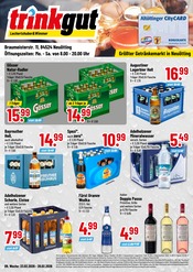 Bier im Trinkgut Prospekt in Mühldorf Aktueller Trinkgut Prospekt mit Bier, "Aktuelle Angebote", Seite 1