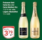 Sekt Carta Dry Angebote von Freixenet bei GLOBUS Hoyerswerda für 3,79 €