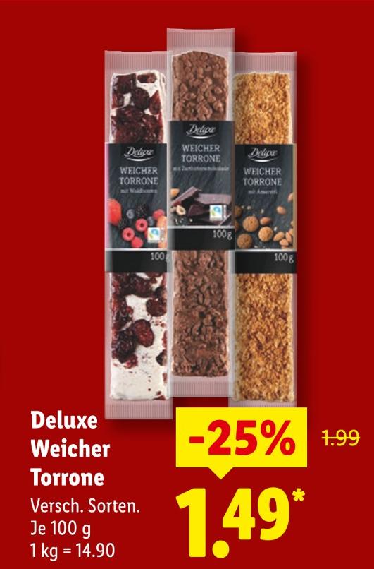 Weicher Torrone mit Amaretti