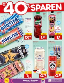 Cola im Netto Marken-Discount Prospekt "Aktuelle Angebote" mit 62 Seiten (Erlangen)