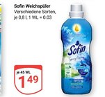 Weichspüler Angebote von Sofin bei GLOBUS Neubrandenburg für 1,49 €