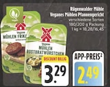 Vegane Mühlen Frikadellen Angebote von Rügenwalder Mühle bei E center Ansbach für 2,49 €
