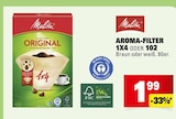 Aroma-Filter 1x4 Angebote von Melitta bei E center Darmstadt für 1,99 €