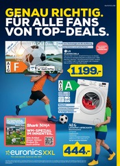 Fernseher im EURONICS Prospekt in Losheim Aktueller EURONICS Prospekt mit Fernseher, "GENAU RICHTIG. FÜR ALLE FANS VON TOP-DEALS.", Seite 1