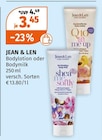 Bodylotion Angebote von JEAN & LEN bei Müller Ulm für 3,45 €