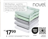 Jersey-Spannbetttuch „Florenz“ Angebote von Novel bei XXXLutz Möbelhäuser Norderstedt für 17,99 €