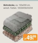 Wohndecke Angebote bei Opti-Wohnwelt Lüneburg für 49,99 €