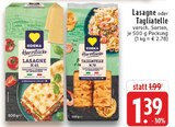 Aktuelles Lasagne Angebot bei EDEKA in Neuss ab 1,39 €