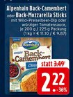 Aktuelle Mozzarella Angebote bei EDEKA in Bochum Aktuelles Back-Camembert Angebot bei EDEKA in Bochum ab 2,22 €