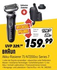 Akku-Rasierer 71-N7200cc Series 7 im Angebot bei MEDIMAX in Oberhausen Akku-Rasierer 71-N7200cc Series 7 Angebote von BRAUN bei MEDIMAX Oberhausen für 159,99 €
