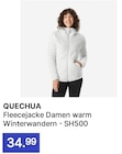 Fleecejacke Damen von QUECHUA im aktuellen Decathlon Prospekt