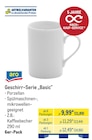 Geschirr-Serie Basic von aro im aktuellen METRO Prospekt für 11,89 €