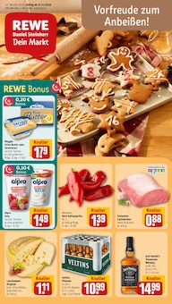 REWE Prospekt der Woche "Dein Markt" Seite 1, 17.11.2025 bis 22.11.2025 für Freiburg Aktueller REWE Prospekt "Dein Markt" Seite 1 von 26 Seiten für Freiburg
