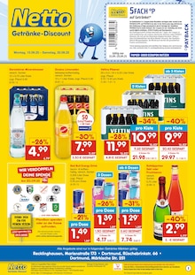 Netto Marken-Discount Herten Prospekt "DER ORT, AN DEM DU IMMER AUSGEZEICHNETE PREISE FINDEST." mit 2 Seiten