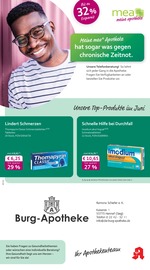 Aktueller mea - meine apotheke Apotheke Prospekt in Hennef und Umgebung, "Unsere Juni-Angebote" mit 4 Seiten, 01.06.2025 - 30.06.2025