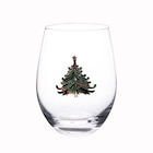 Promo Verre avec decorations sapin à 2,48 € dans le catalogue B&M à Plaisir